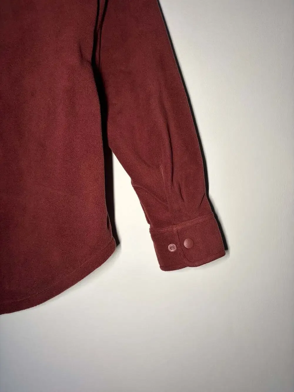 Tna Polar Fleece Button-Up Shirt Jacket - Picture 6 of 7